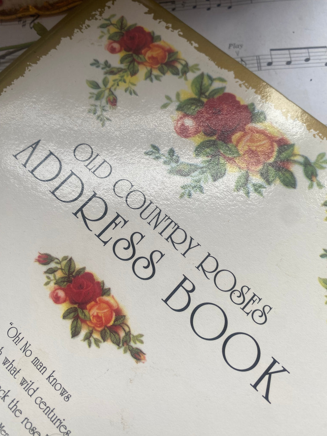 Royal Albert Address book