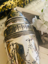 Load image into Gallery viewer, Antique engraved silver plated sugar shaker
