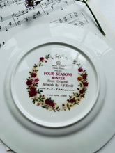 Load image into Gallery viewer, Royal Albert collectors plate ‘Four Seasons Winter’
