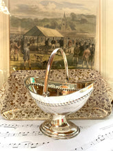 Load image into Gallery viewer, Silver plated basket
