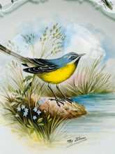 Load image into Gallery viewer, Royal Albert collectors plate from the woodlands birds collection ‘Yellow Wagtail’
