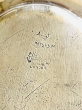 Load image into Gallery viewer, Silver plated oval tray made for Maple and Co The Strand London 33cm by 20cm
