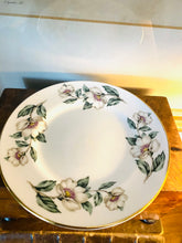 Load image into Gallery viewer, Crown Staffordshire white rose vintage teacup trio
