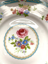 Load image into Gallery viewer, Tuscan china vintage cake plate ‘Lowestoft’ pattern
