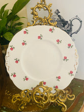 Load image into Gallery viewer, Colclough china ‘ditsy rose’ cake plate
