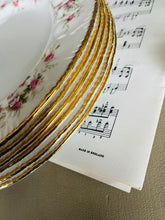 Load image into Gallery viewer, Paragon victoriana rose set of 6 dinner plates 27cm
