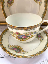 Load image into Gallery viewer, Noritake vintage teacup trio
