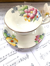 Load image into Gallery viewer, 1930s Bell China teacup and saucer set
