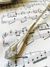 Load image into Gallery viewer, Antique silver plated ornate pickle fork
