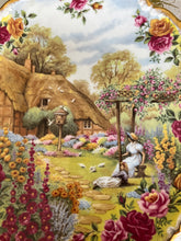 Load image into Gallery viewer, Royal Albert rare collectors plate ‘Tranquil Gardens’
