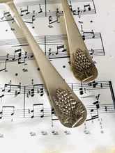 Load image into Gallery viewer, Pair of silver plated vintage serving spoons
