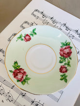 Load image into Gallery viewer, Colclough vintage rose teacup and saucer
