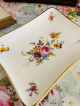 Load image into Gallery viewer, Pretty Minton fine bone china trinket dish 12cm by 10cm Marlow pattern
