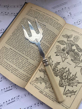 Load image into Gallery viewer, Antique silver plated bread fork
