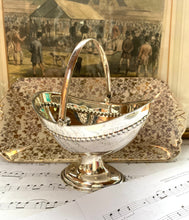 Load image into Gallery viewer, Silver plated basket
