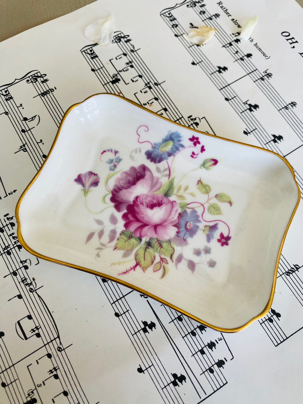 Coalport china trinket dish