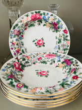 Load image into Gallery viewer, Crown Staffordshire ‘a thousand flowers’ dessert bowls x6
