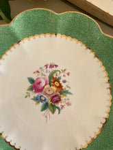 Load image into Gallery viewer, Antique Crescent china George Jones cake plate with handles
