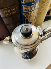 Load image into Gallery viewer, English antique engraved silver plated coffee pot
