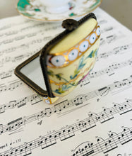 Load image into Gallery viewer, Stunning original Antique porcelain pill box
