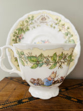 Load image into Gallery viewer, Royal Doulton Bramley Hedge Teacup and saucer Spring

