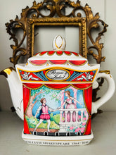 Load image into Gallery viewer, Sadler vintage teapot featuring Shakespeares Romeo and Juliet

