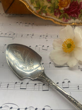 Load image into Gallery viewer, Silver plated jam spoon
