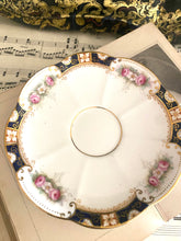 Load image into Gallery viewer, Antique handpainted teacup and saucer set
