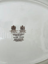 Load image into Gallery viewer, Large johnson Brothers double warranted serving platter c1950 39cm by 29cm
