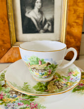 Load image into Gallery viewer, Beautiful Roslyn china teacup trio ‘wayside’
