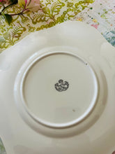 Load image into Gallery viewer, Vintage Royal Grafton China cake plate featuring sprays of pink flowers 24cm
