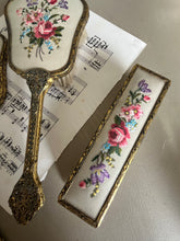 Load image into Gallery viewer, Original vintage dressing table set Made in England c1960
