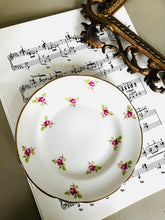 Load image into Gallery viewer, Vintage fine bone china ditsy rose teacup trio

