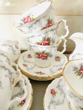 Load image into Gallery viewer, Royal Albert coffee set for 6 Tranquility pattern
