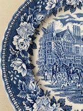 Load image into Gallery viewer, Large English blue and white serving plate H Aynsley and Co Ltd
