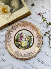 Load image into Gallery viewer, Imperial china vintage teacup trio with 22k gold detailing
