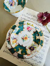 Load image into Gallery viewer, Beautiful 1930s hand painted teacup trio
