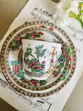 Load image into Gallery viewer, Antique Coalport teacup trio c1910 Indian Tree pattern

