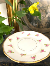 Load image into Gallery viewer, Salisbury china vintage ditsy roses teacup trio
