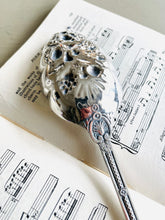 Load image into Gallery viewer, Original silver plated vintage berry spoon
