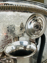Load image into Gallery viewer, Original 1930s silver plated English coffee pot/hot water jug
