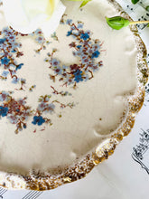 Load image into Gallery viewer, Original antique teapot stand dating from around 1890 ( some age related crazing to glaze )
