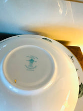 Load image into Gallery viewer, Crown Staffordshire white rose vintage teacup trio
