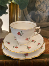 Load image into Gallery viewer, Colclough china ditsy rose teacup trio
