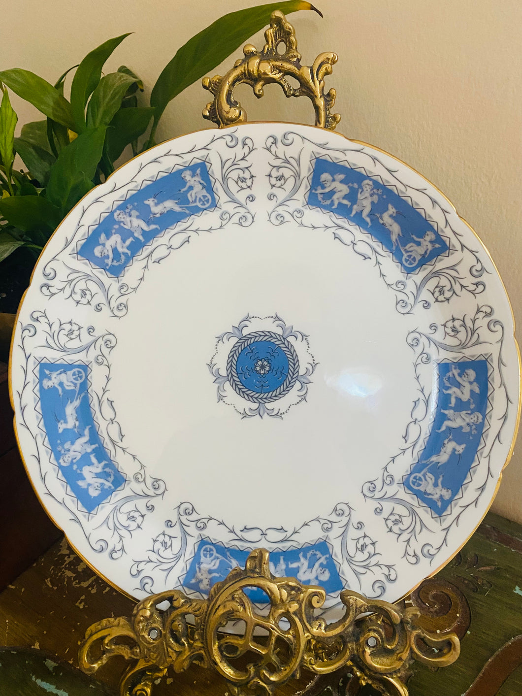 Large Coalport serving plate ‘ Revelry pattern’