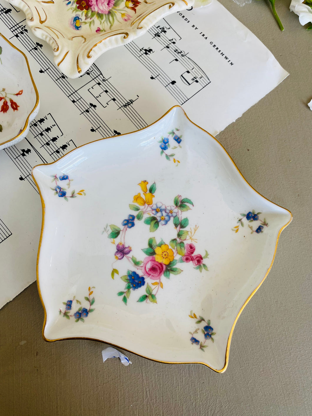 Minton china trinket dish