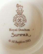 Load image into Gallery viewer, Royal Doulton Bramley Hedge teacup trio ‘Summer’

