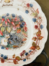 Load image into Gallery viewer, Royal Doulton Bramley Hedge decorative plate Autumn
