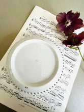 Load image into Gallery viewer, Continental vintage ditsy rose ribbon dish 17cm- 2 available

