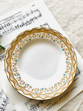 Load image into Gallery viewer, Stunning 1950s Tuscan china teacup trio
